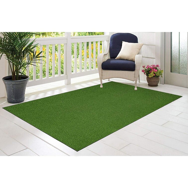 Heavy Duty Anti Skid Backing Turf Ambient Rugs Size: 12' x 12