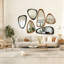 Asymmetrical Wood Framed Accent Wall Mirror-1894086040-1894086118