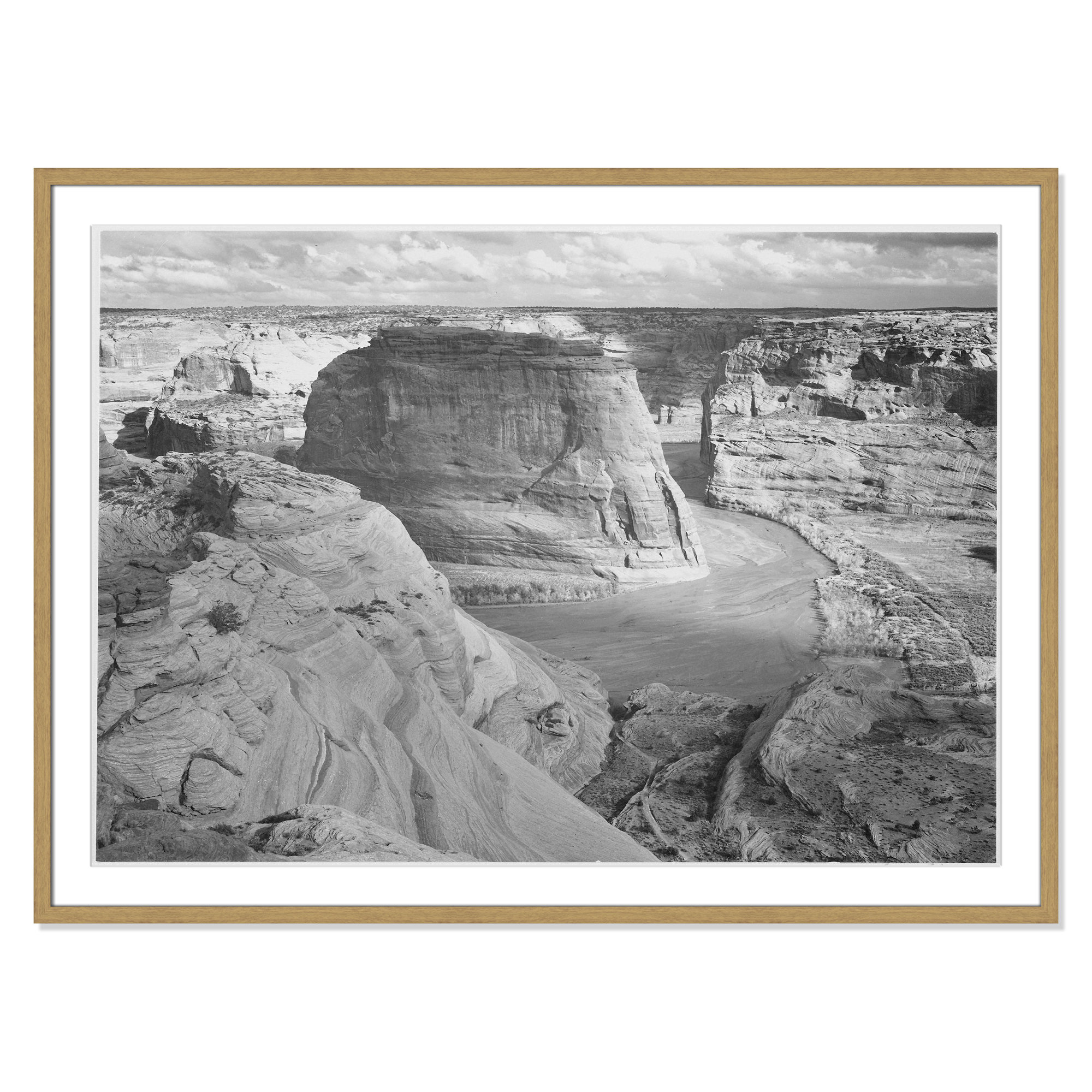 Canyon De Chelly Arizona 2 by Adams, Natural, 29.5" H x 41.5" W x 0.75" D