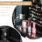 360° Rotating Jewelry Armoire with Full Length Mirror, LED Lighted Vanity Station with Foldable Shelf-481998919