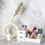 Organisateur de cosmétiques pour meuble-lavabo ou comptoir de salle de bain - Rangement pour maquillage et bijoux avec plusieurs compartiments - Gardez les essentiels de beauté soigneusement rangés-1840502034