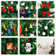 Arbre de Noël artificiel 6 pi avec lumières à DEL écoénergétiques, y compris 195 jupes d'arbre suspendues et garde-corps