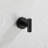 Modern 5 Bathroom Towel Rack - Aluminium, Matte Black Wall Mount And Versatile For Home Easy Installation Steps Aluminium Mounted 5 Piece Quality Build, Corrosion For Different Rooms Simple-513157436