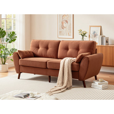 Modern Upholstered Loveseat