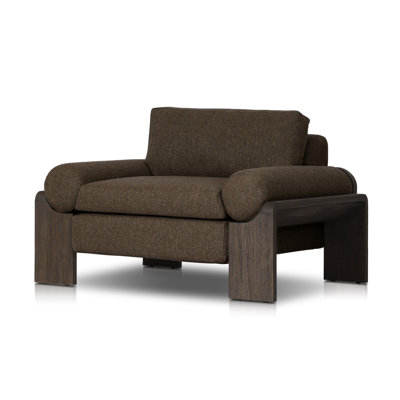 Joette Outdoor Chair-Washed Brown-FSC