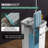 JOYMOOP Flat Squeeze Mop and Bucket Set, with 50" Mop Handle and 2 Grey Microfiber Pads