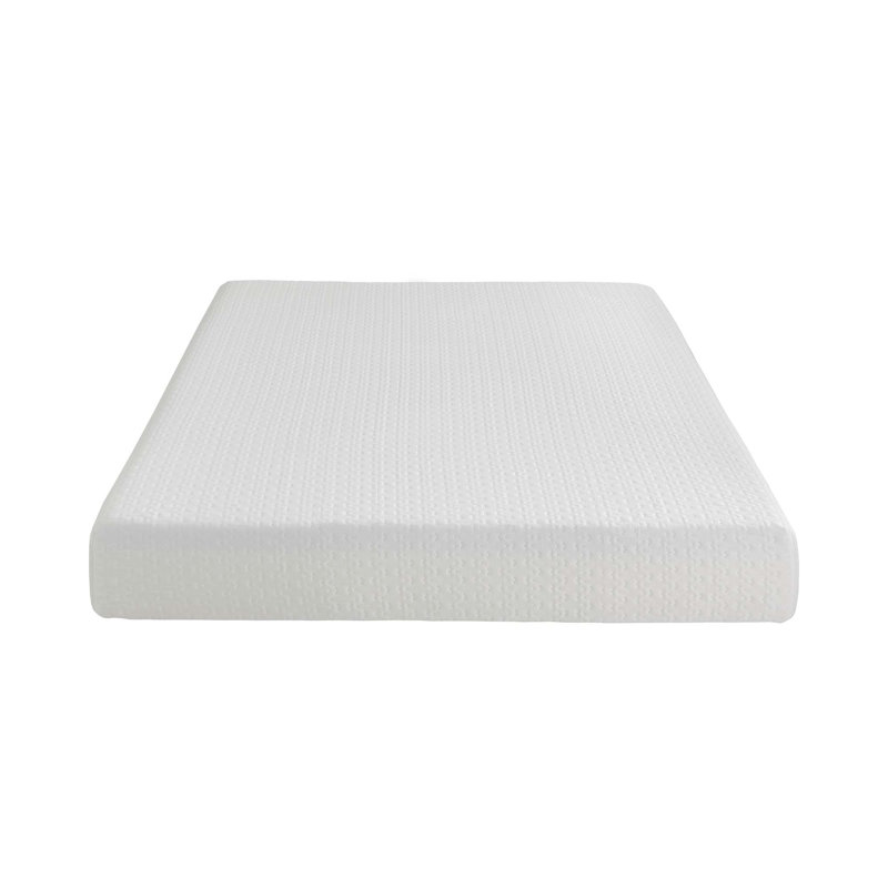 Matelas de lit en mousse viscoélastique infusée de gel dans une boîte