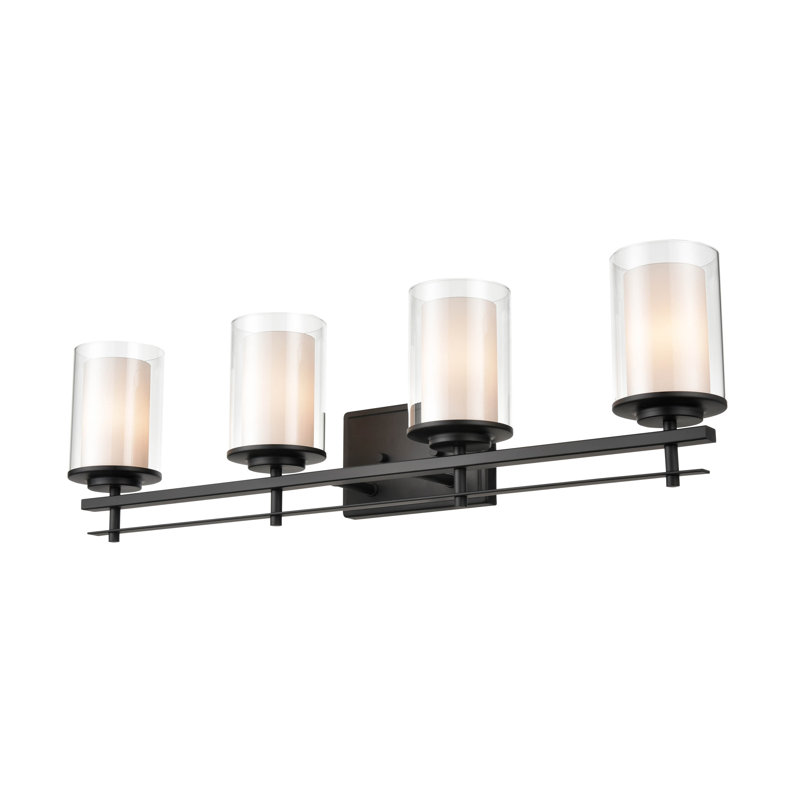 Catalin 4 - Light Dimmable Vanity Light, Matte Black