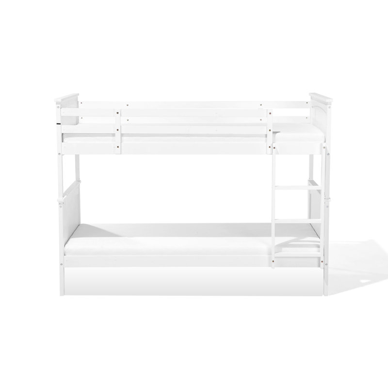 Bowman European Single (90 X 200 Cm) Bunk Bed, White