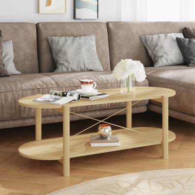 Leeani Four Leg Coffee Table with Storage