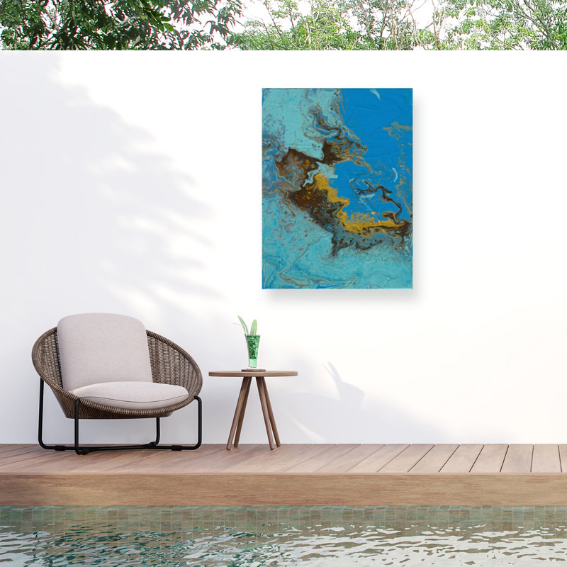 Canvas Abstract Wall Decor, 32" H x 24" W