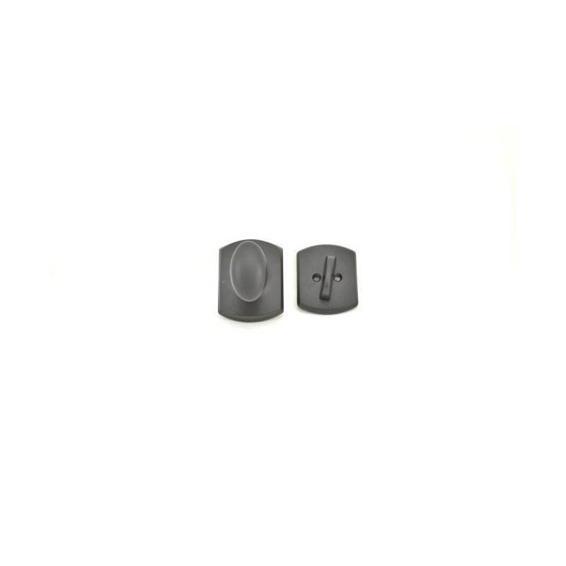 Siena Single Cylinder Interior Knob Set (Exterior Portion Sold Separately)