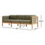 Haven Outdoor 3 - Seat Patio Sofa-1485888052