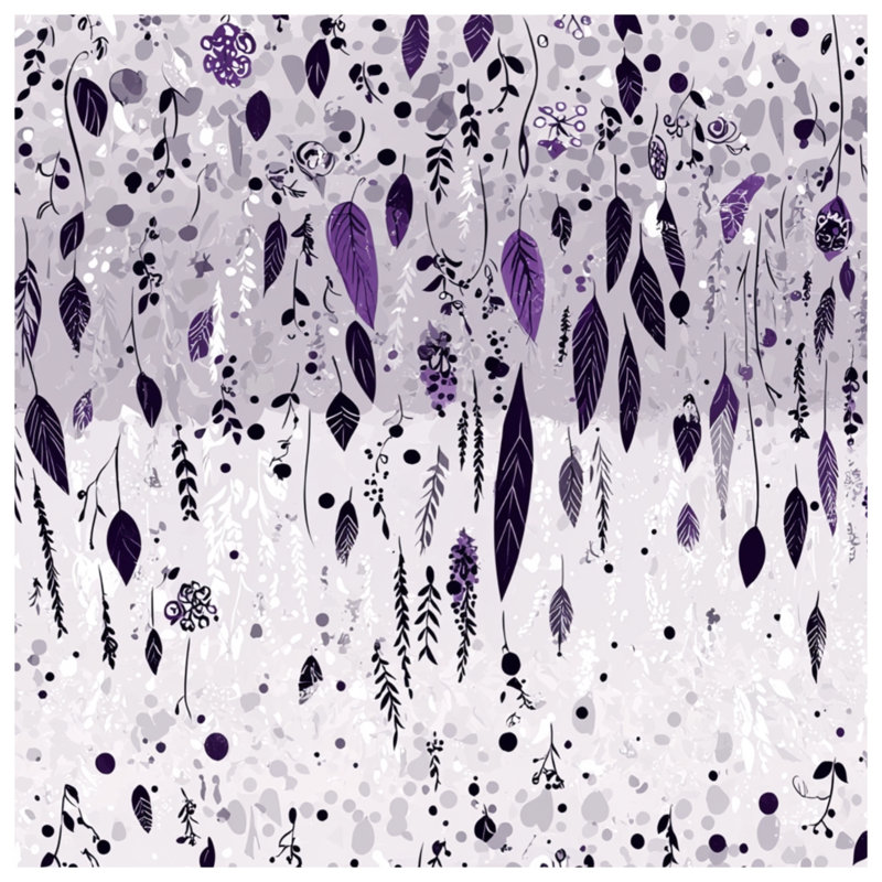 Tapis de bain à feuilles, L 24 po x L 17 po
