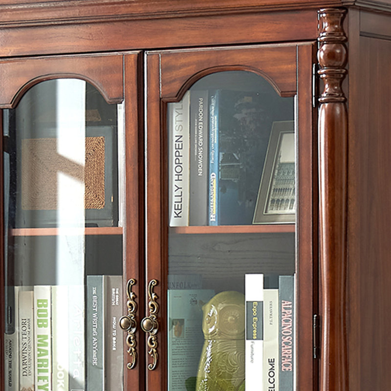 Bibliothèque luxueuse de style européen