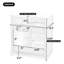 Meuble-lavabo de 30 po avec lavabo, un tiroir basculant, trois tiroirs, tablette de porte, porte à fermeture douce, meuble-lavabo