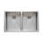 Chef's Series 33 " L Double Bowl Stainless Steel Kitchen Sink