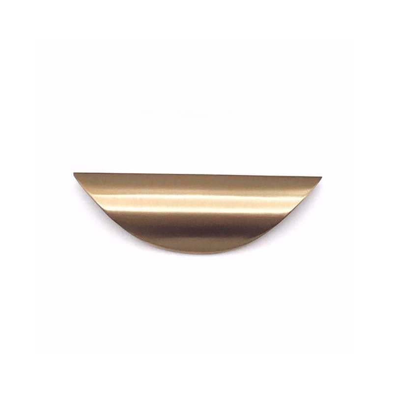 Luna Champagne Bronze Finger Pull, 1 1/4"