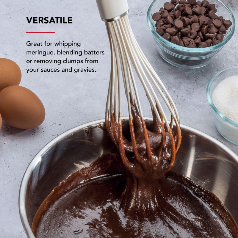 Kitchenaid Silicone Whisk, Porcelain
