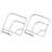 Abernethy Metal Shelf Divider