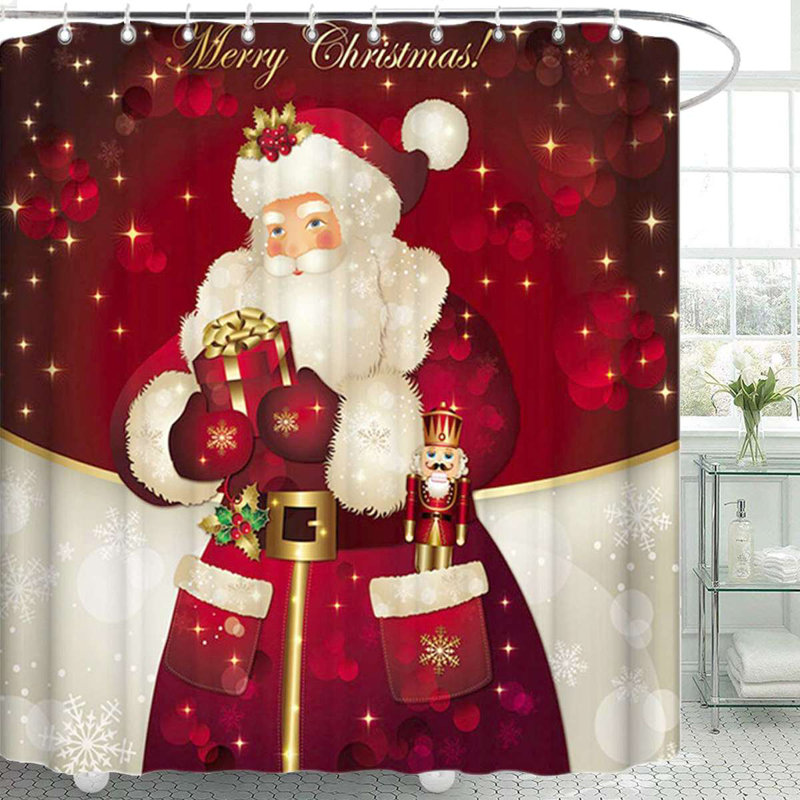 Joycelynn Shower Curtain with Hooks Included