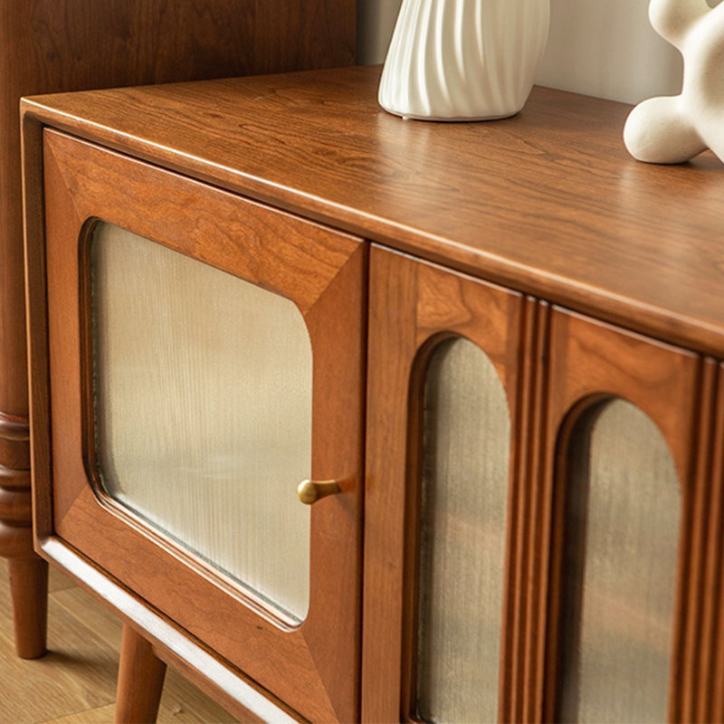 Meuble télé rétro de style français, 70.87"