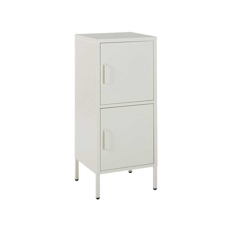 Mooresburg 2 -Door 4 -Shelf, White
