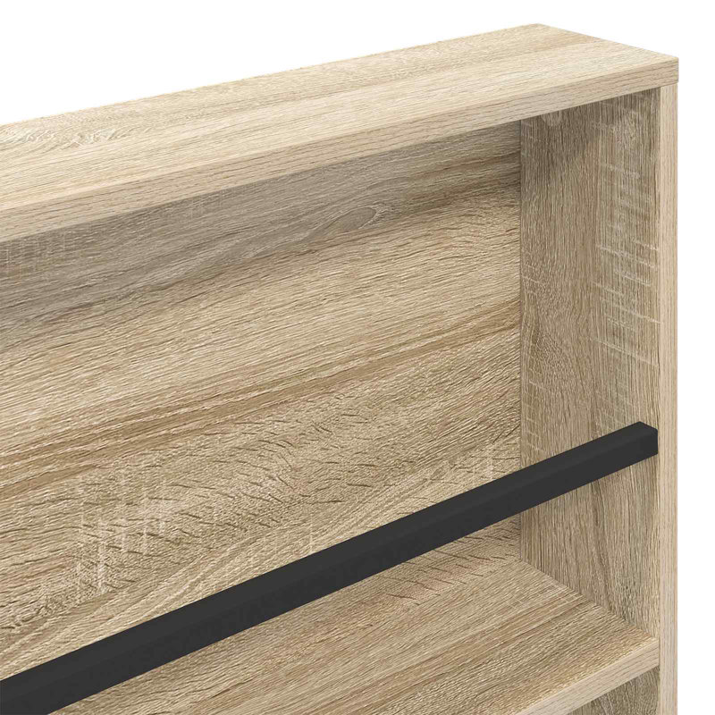 Wood Magazine Rack, Beige