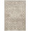 Setser Garden Viscose Oriental Rug in Silver/Ivory