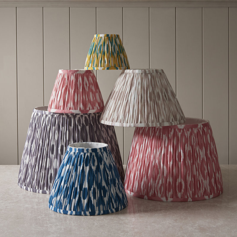 Ikat 16cm Lamp Shade, Brown