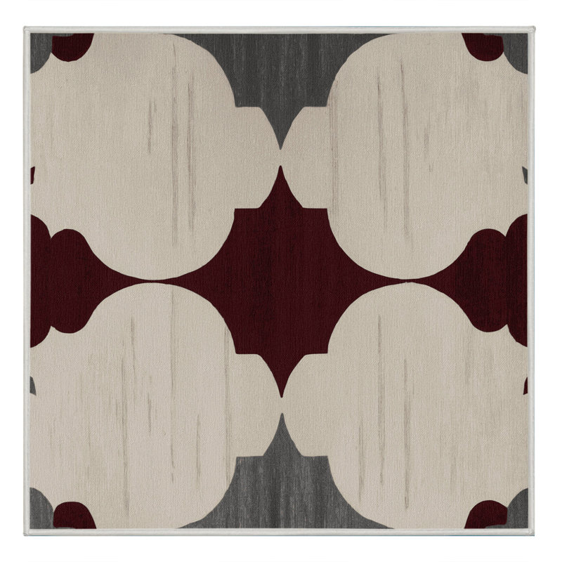 Tapis Angular Elegance, Carré 8 pi
