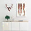 Anatomy Of The Leg Muscles by Carl Ernst Bock - Wrapped Canvas-55306986