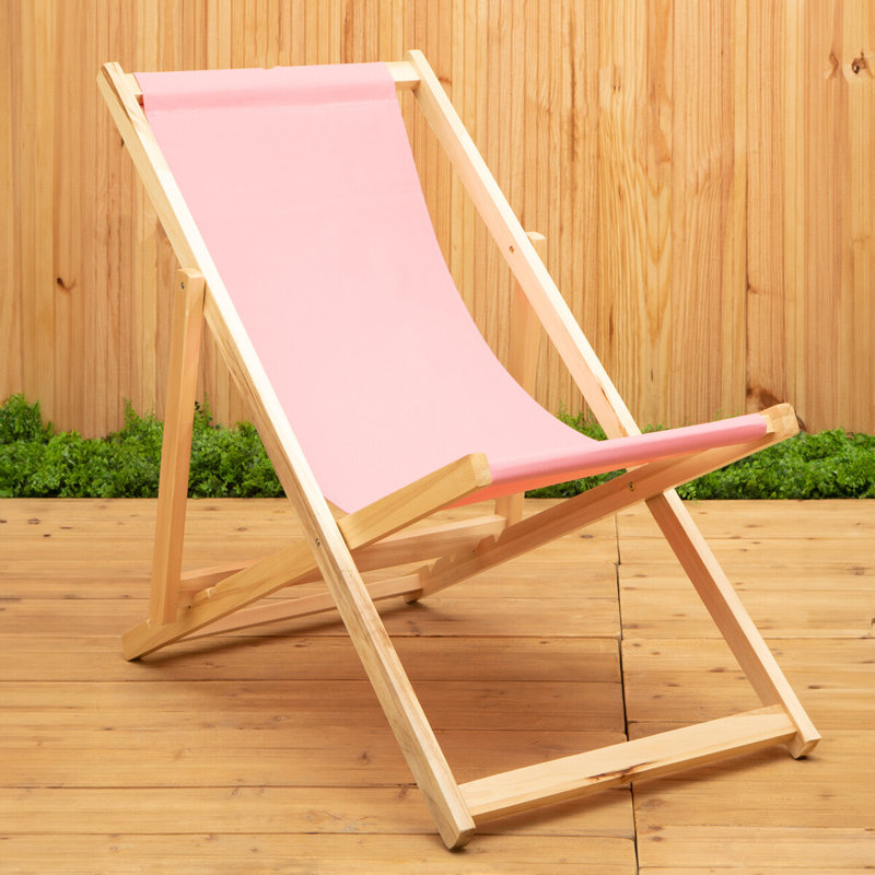 Beauport Pink Deckchair, Pink