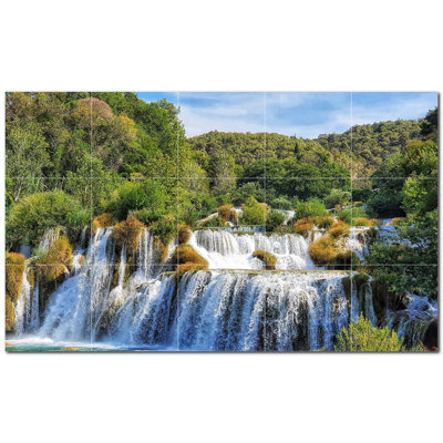 Waterfalls Photo 4.25'' x 4.25''