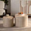 Ensemble de 2 tables basses rondes Nesting