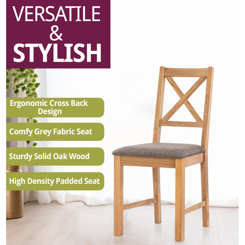 4 - Person Solid Oak Dining Set