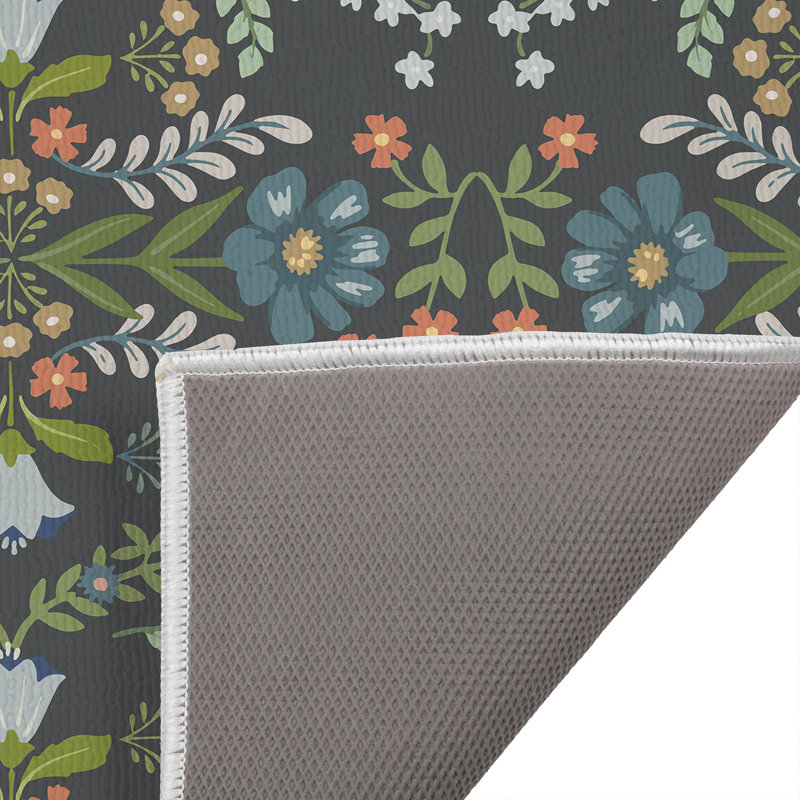 Paillasson Cecelia, Gris anthracite, L 34 po x L 21 po