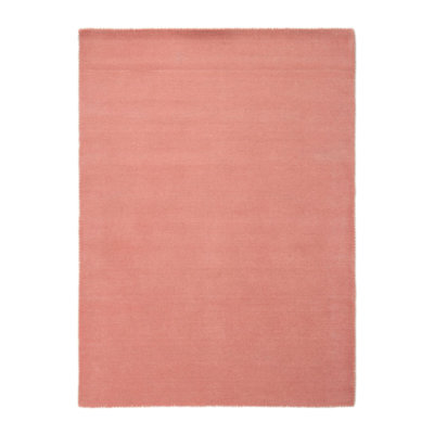 Solid Colour Wool Hand Woven Area Rug