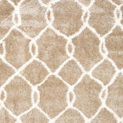 Tapis beige contemporain