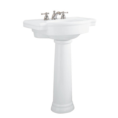 American Standard Retrospect 19.81'' White Ceramic Specialty Bathroom Sink with Overflow