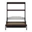 Grand lit escamotable mural avec coussin-112715781