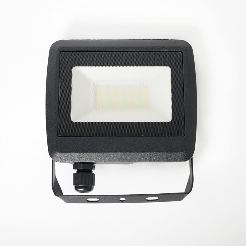 Adetoun Black 12cm H Integrated LED Outdoor Flush Mount