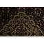 Tapis rond noir Luxury Luxury