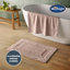 Silentnight Luxury Waffle Pure Cotton Bath Sheet-124306975-106240702