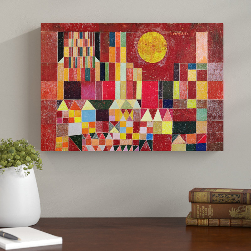 Paul Klee - Wrapped Canvas Painting, 70cm H x 100cm W