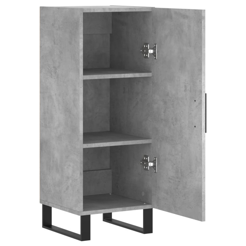 Merid 34.5cm Sideboard, Concrete Grey