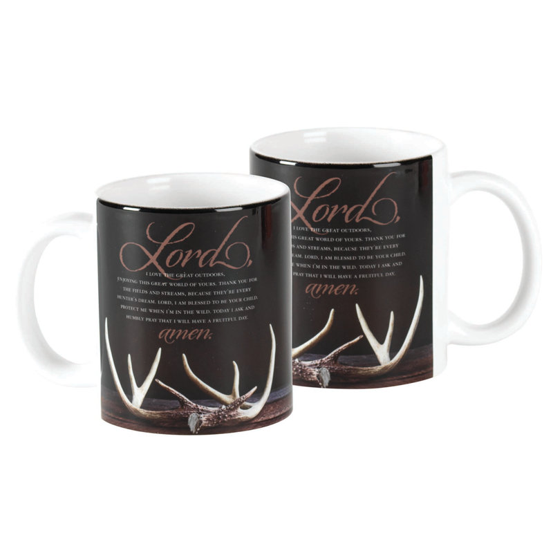 Grande tasse à café prayer de hunter Edmonds