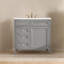 Meuble-lavabo moderne 36 "avec lavabo supérieur-101530198