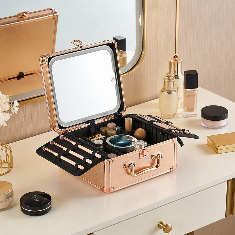 Jewellery Box, Rose Gold