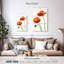 Fleurs de pavot orange-1151655138